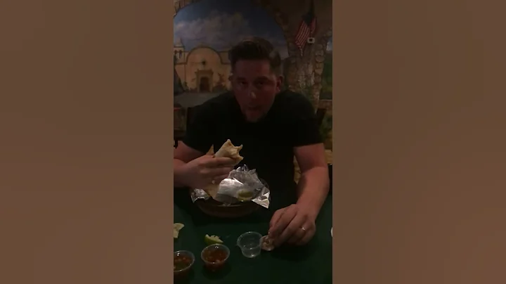 SLOW MO MAN EATS GIANT BURRITO