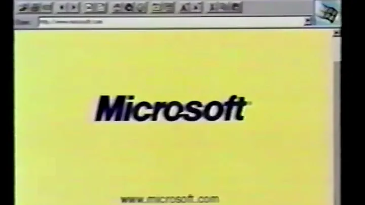 Internet Explorer 1.0 Commercial (1995) - DayDayNews