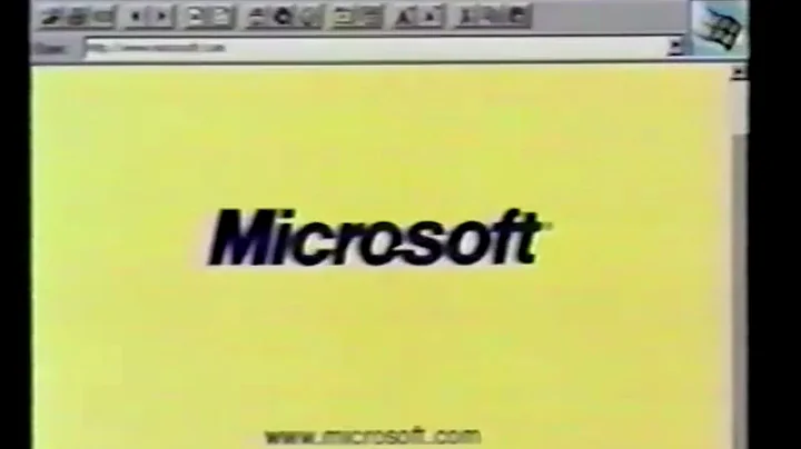 Internet Explorer 1.0 Commercial (1995)