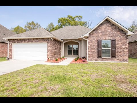 409 Rue Ciel, Carencro, LA home video tour