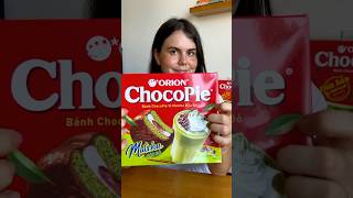 Ranking Choco Pie Flavors: Watermelon, Matcha & More #chocopie #food #vietnam #eating #mukbang