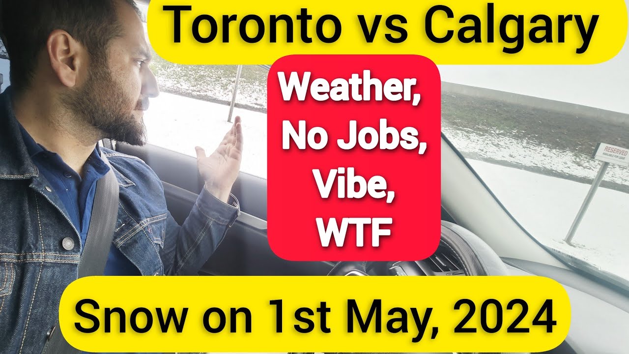 Toronto to Calgary | dry and nothing to do| my 10 months of living in 