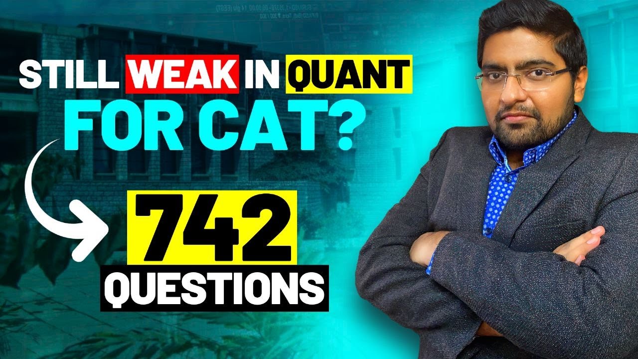 Weak in Quant for CAT? This should be your strategy! [28 Days to CAT ...