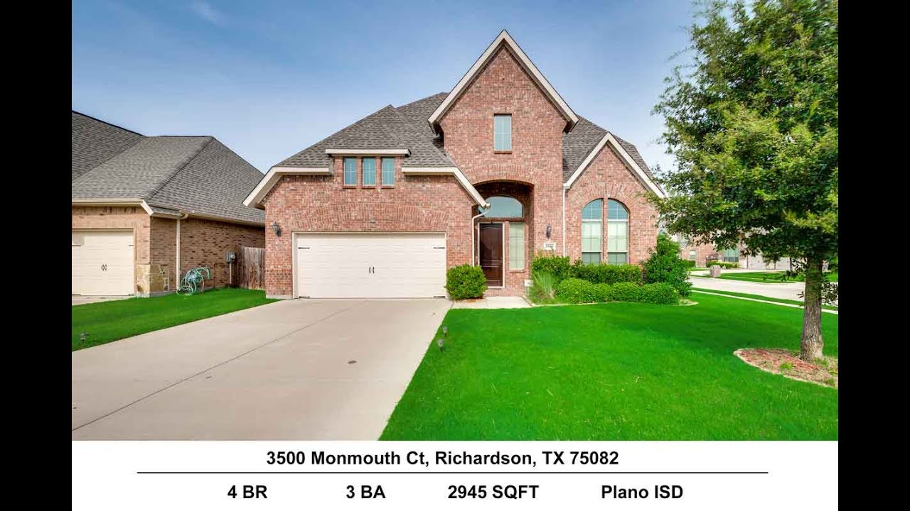 3500 Monmouth Ct Richardson, TX 75082 FOR LEASE YouTube