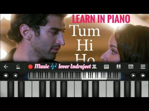 hum tere bin ab reh nahi sakte | in piano 🎹 🎹 #learn - YouTube