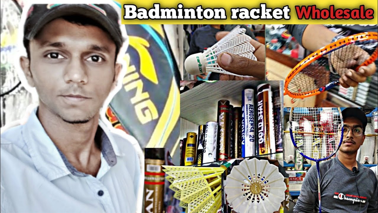 Quality Badminton racket & shuttlecock | wholesale market | Badminton racket prices