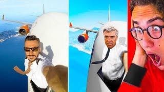 INTENSE GTA 5 vs. REAL LIFE CHALLENGE!