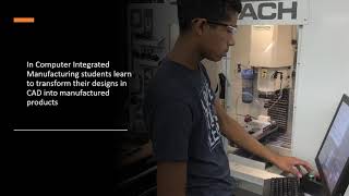 Computer Integrated Manufacturing (CIM) class in West Ada school district