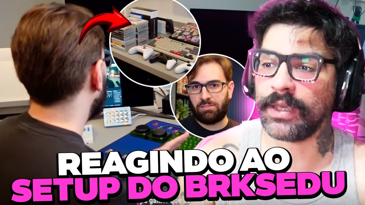 CROSS REAGINDO AO SETUP DO BRKSEDU 😂