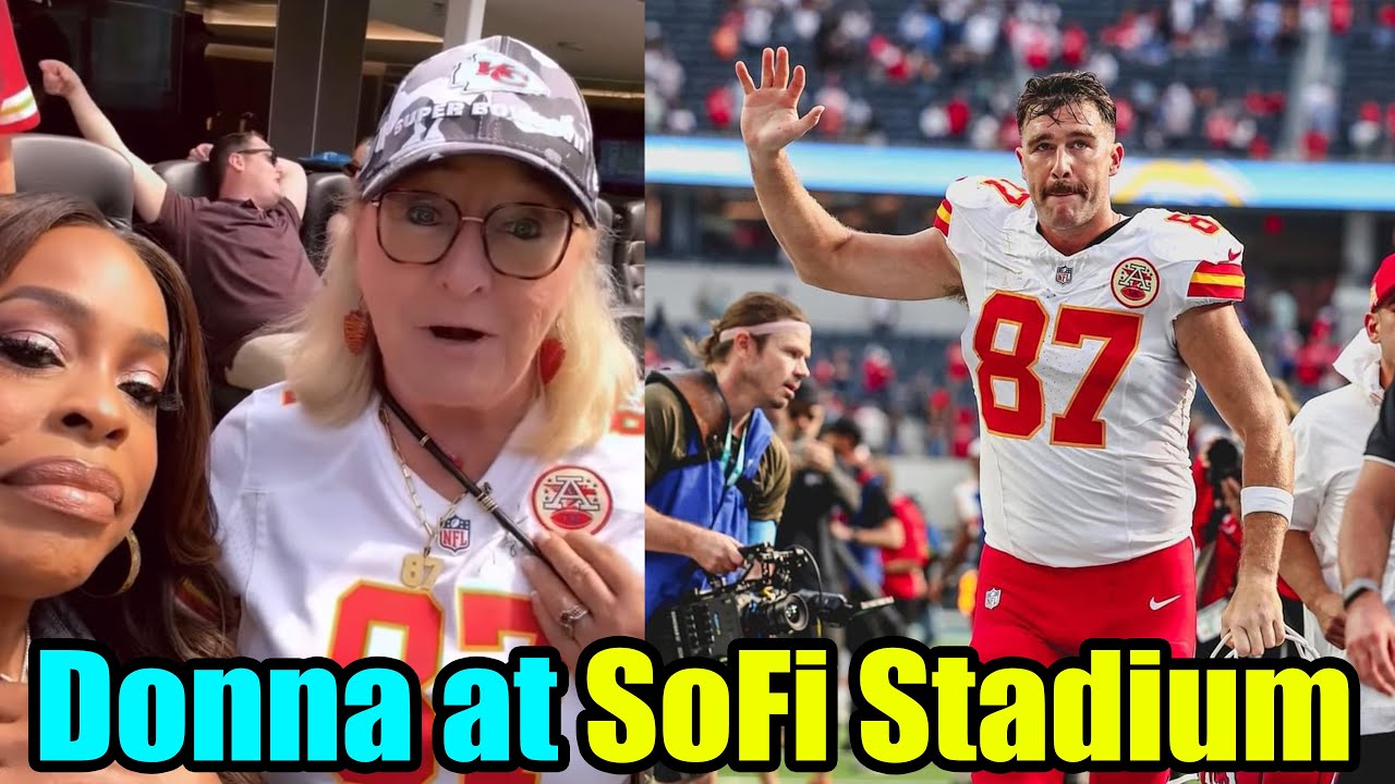 Donna Kelce Shows Support for Her Son Travis Kelce at the Chiefs vs