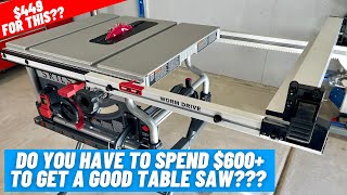 Is WormDrive A Good Table Saw Design??  ||  Skilsaw 8.5 Inch SPT99T01 Compact Table Saw