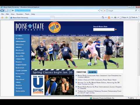 How to Log In to Google Apps at Boise State University