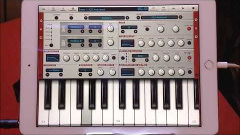 EDEN SYNTH from NANOSTUDIO Quick Play Demo for the iPad