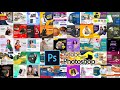 🛑 Social Media Banners Ads Ultimate Bundle PSD File | Adobe Photoshop Tutorial ♨️