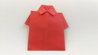 How To Make Origami Shirt