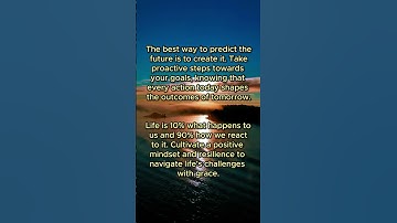 Best Way to Predict the Future is to create it. #motivation #inspiration #mindset #motivational