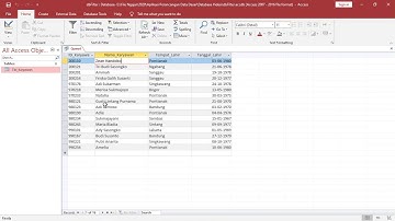 Filter Query - Microsoft Access