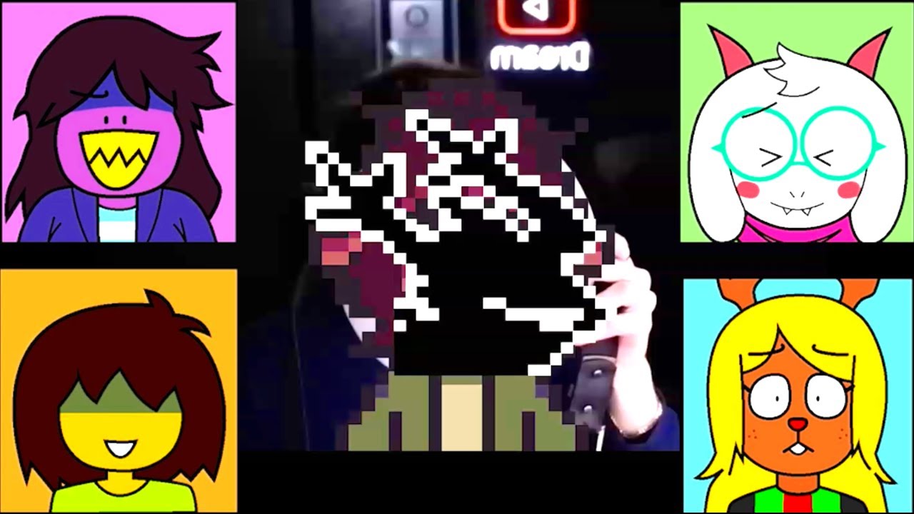 Roaring Knight Face Reveal | DELTARUNE animation meme