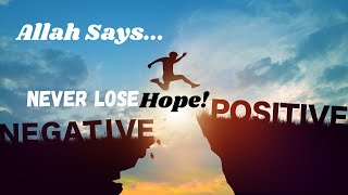 Never Lose Hope I Mufti Menk I Islamicdreamypals