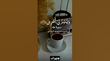 #المنشاوي #قال_رب_اشرح_لي_صدري #تلاوة_خاشعة #تلاوة_هادئة #تلاوة_مميزة #تلاوات #نهواند