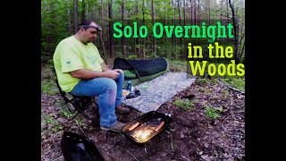 Solo Overnight in the Woods, Amazed at what I heard! #solocamping #campinginthewoods #campinggear