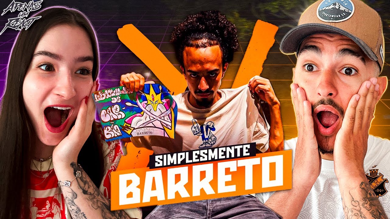 o BARRETO de novo amassando no UNDERGROUND!Centro das Batalhas - Secundário | Apenas um react