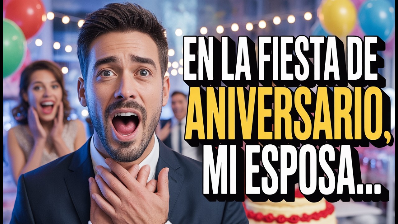 EN LA FIESTA DE ANIVERSARIO, MI ESPOSA BRINDÓ SONRIENTE  “¡SEIS AÑOS DE MATRIMONIO!” — YO AÑADÍ EN V