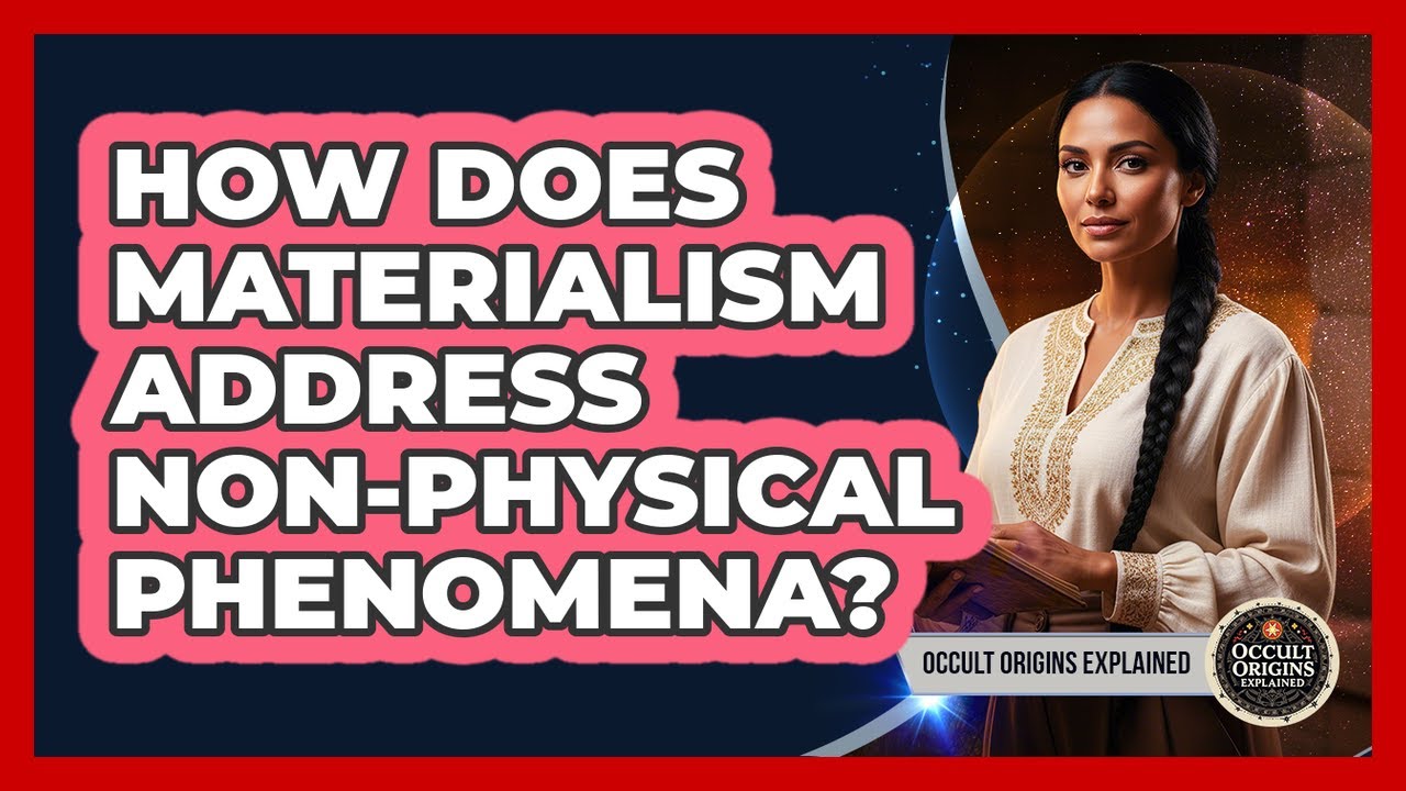How Does Materialism Address Non-Physical Phenomena?