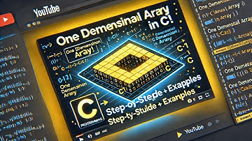 One Dimensional Array in C - Array in C Language - Data Structure In  C Language 