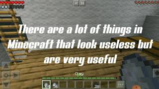 Brilliant Use of clay in Minecraft // how clay is useful in Minecraft. // clay tutorial//