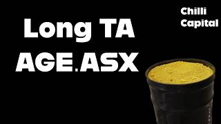 Technical Analysis for Australian Uranium Stock, AGE. Totally Crazy Target or Fortune in the Making.