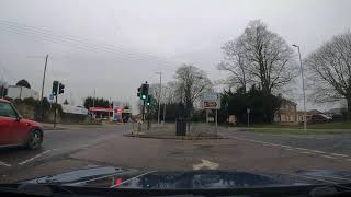 T Junction - A3102 turning right into Lime Kiln.  Wootton Bassett. screenshot 5