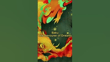 The Baku. Dream eater of Japanese Mythology #mythology #myths #vikings #japanese #yokaiwatch #shorts