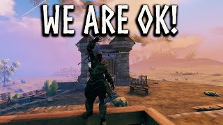 Valheim Builder VS Hardcore Survival | EP 19 | WE ARE OK after the Hurricane