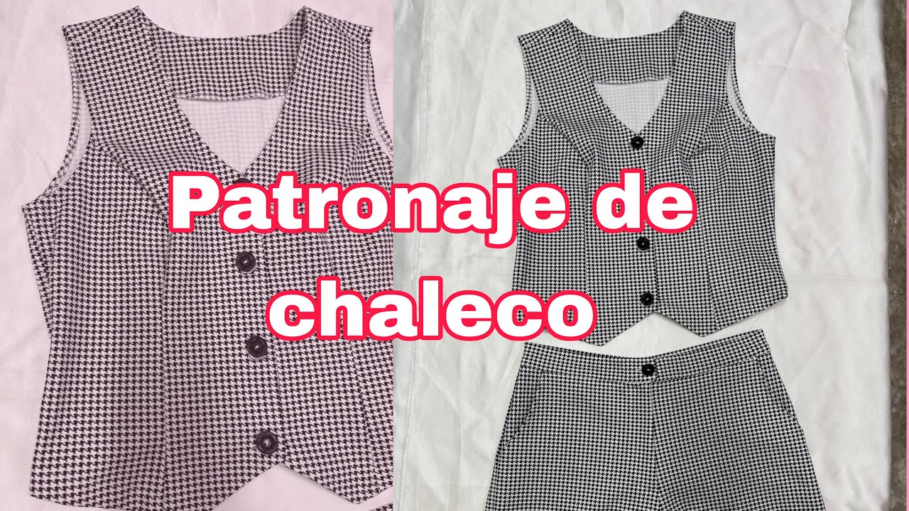 Patronaje de chaleco 