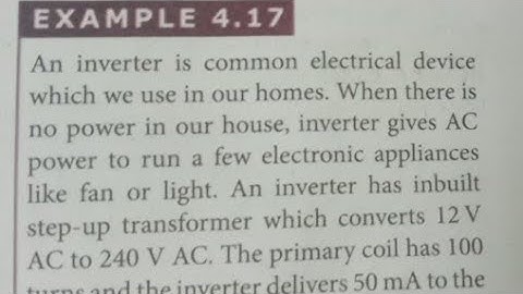 12th physics Electromagnetic induction and alternating current EXAMPLE 4.17
