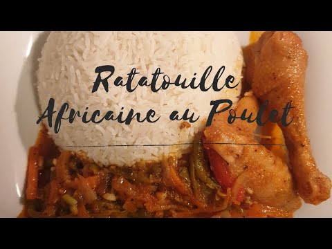 recette-de-sauce-aux-legumes-et-poulet---ratatouille-au-riz-et-poulet---cuisine-facile-et-inratable