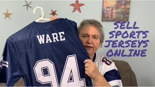 How to Sell Sports Jerseys online - eBay or Poshmark - flippers