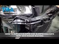How to Replace Bumper Side Bumper Brackets 2009-2014 Nissan Maxima