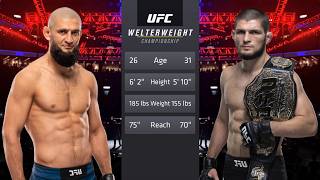 Khamzat Chimaev Vs Khabib Nurmagomedov Full Fight - Ufc 4 Fight Of The Night