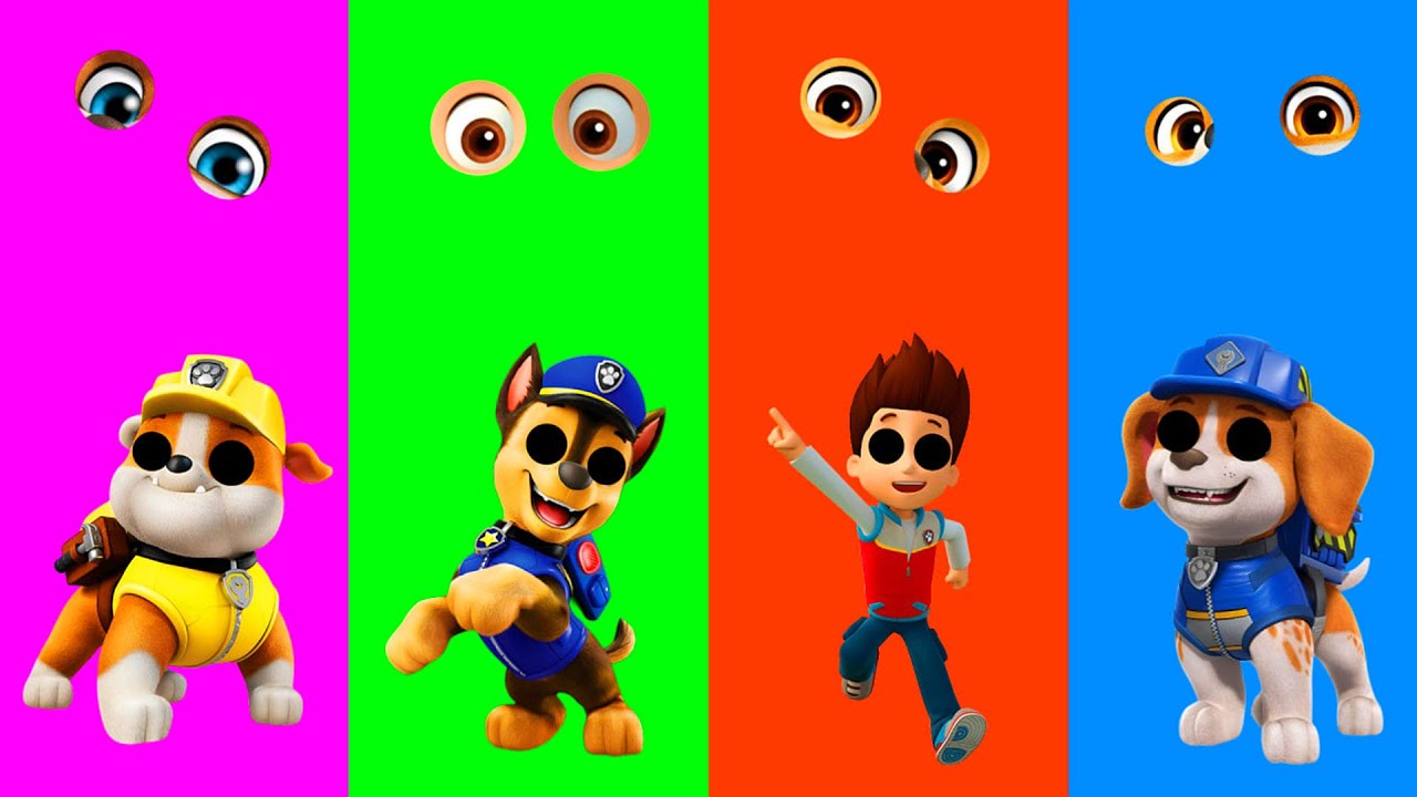 Неправильные глаза👀 челлендж DAME TU COSITA Щенячий патруль Забавная головоломка Неправильные головы