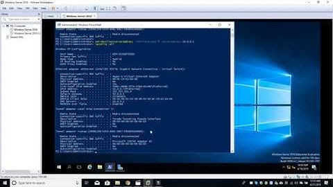 Install and configure Windows Server 2016. Part 4