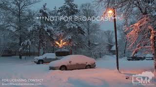 12-27-18 Nisswa, MN - Snow Storm