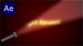Light Reveal - After Effects Tutorial