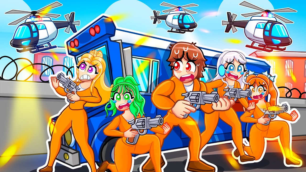 We Escaped The Prison Heist In GTA 5..