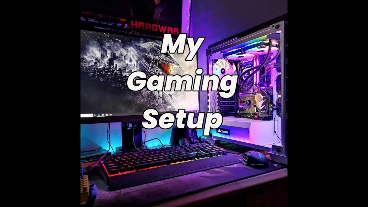 My Gaming Setup - YouTube