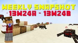Minecraft Snapshot 13W24A 13W24B - Custom Sounds, New Resourcepacks & More