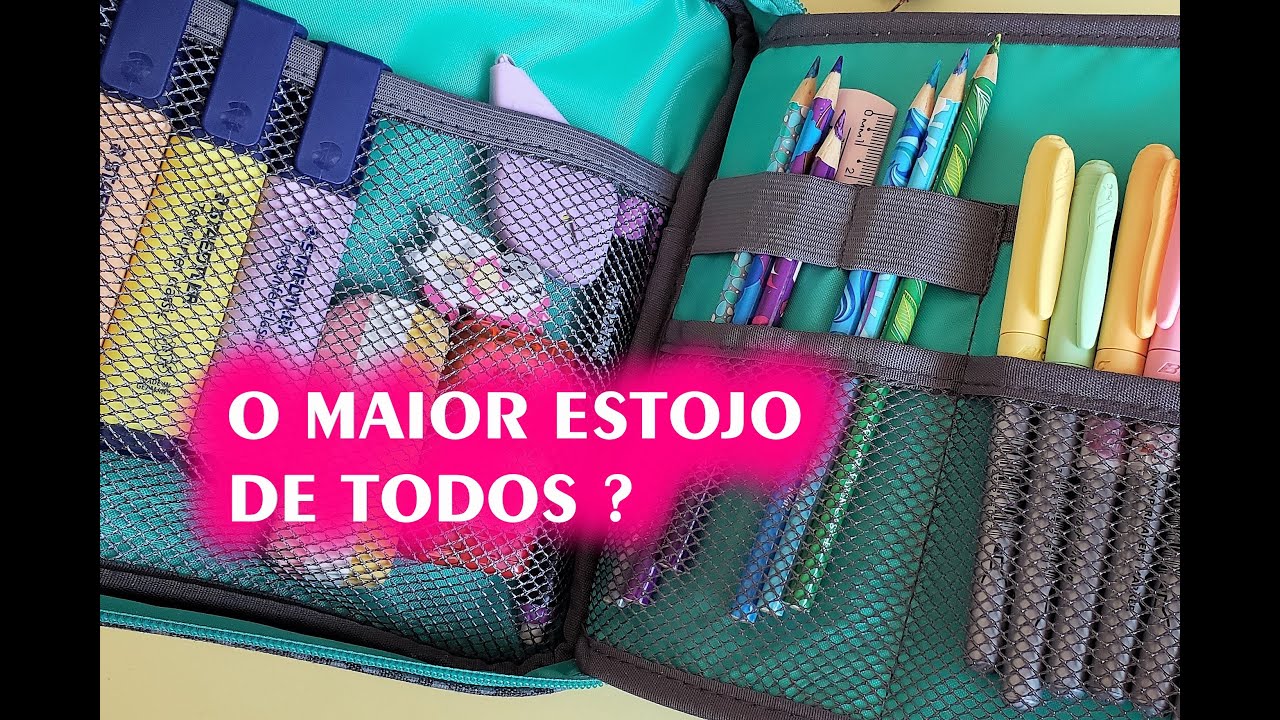 Organizando meu Super Estojo