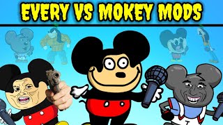 Friday Night Funkin' VS Mokey & Grooby HD Remastered Vs OG Vs Minus | FNF Mod (Sr Pelo Mickey Mouse)