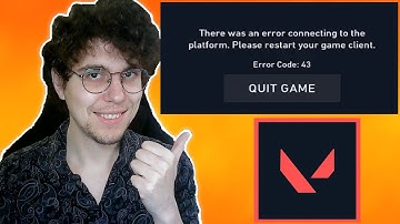 Hoe Valorant-foutcode VAL 43 te repareren